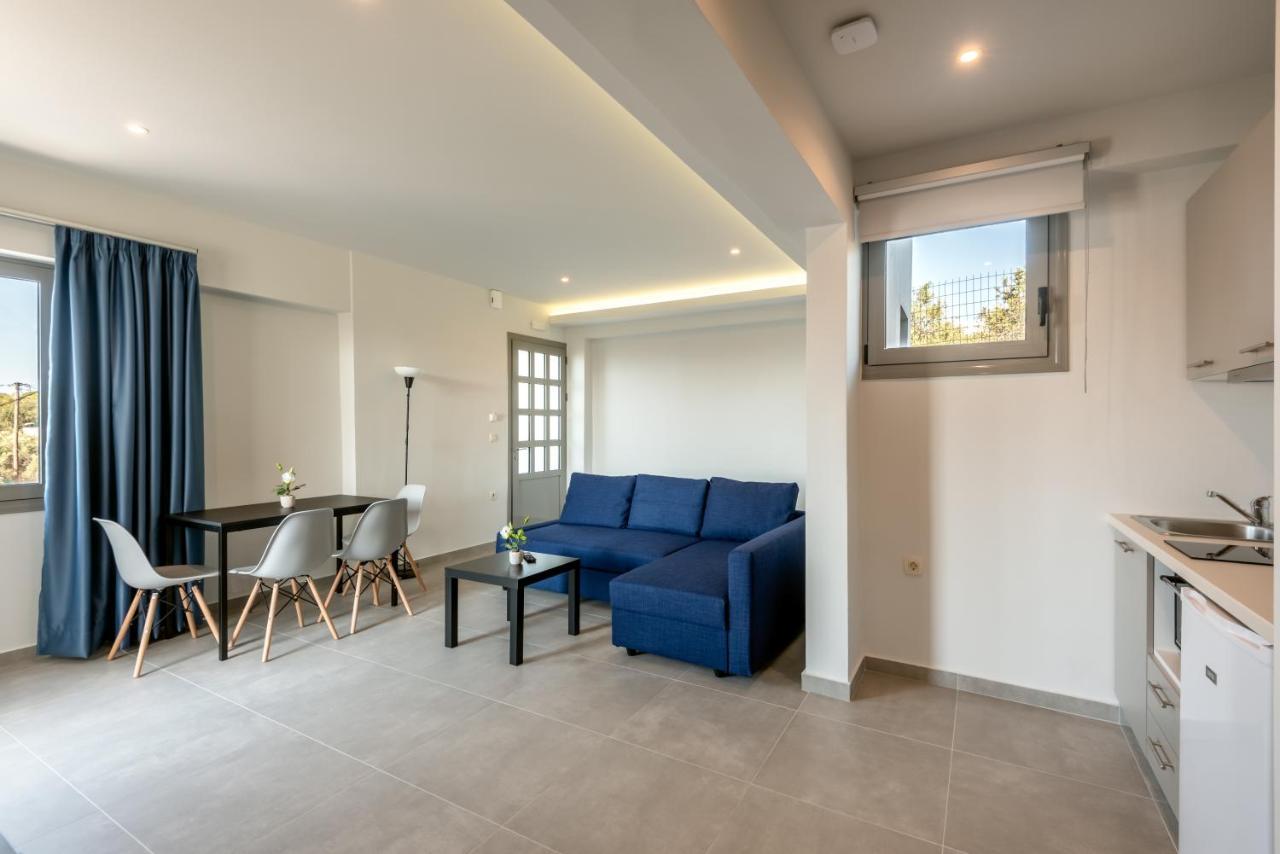 Orama Apartment Nea Kydonia Buitenkant foto