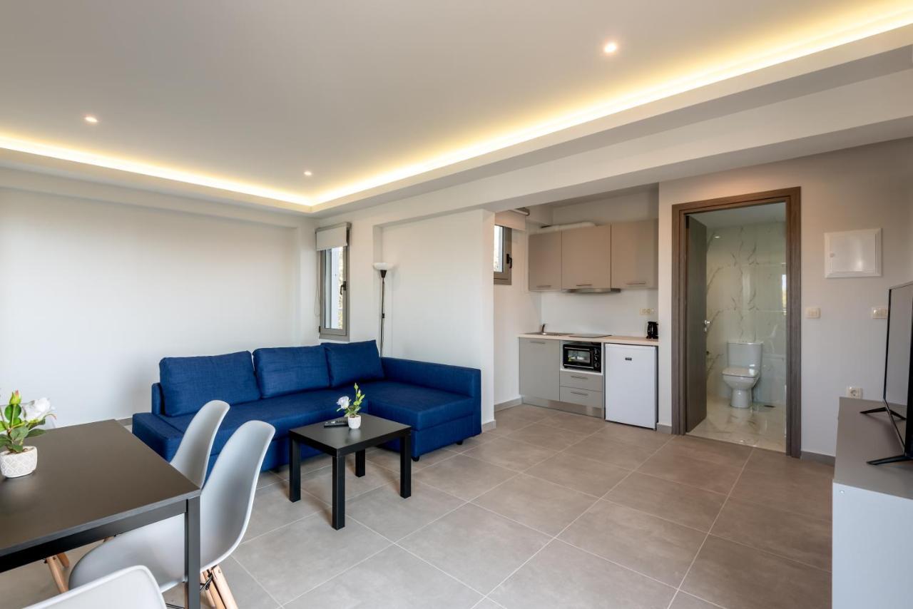 Orama Apartment Nea Kydonia Buitenkant foto